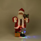Christmas Ornament One Size- Multi Color & Red