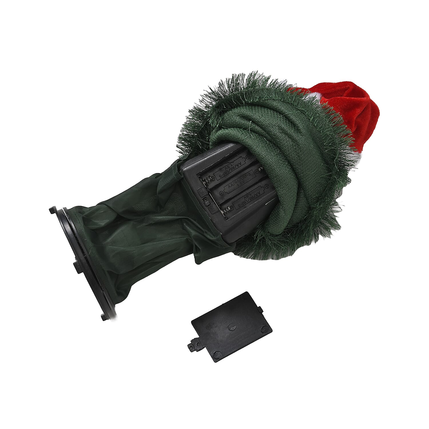 Stuffed Dancing Christmas Tree (3xAAA Battery not inc.) - Green & Red