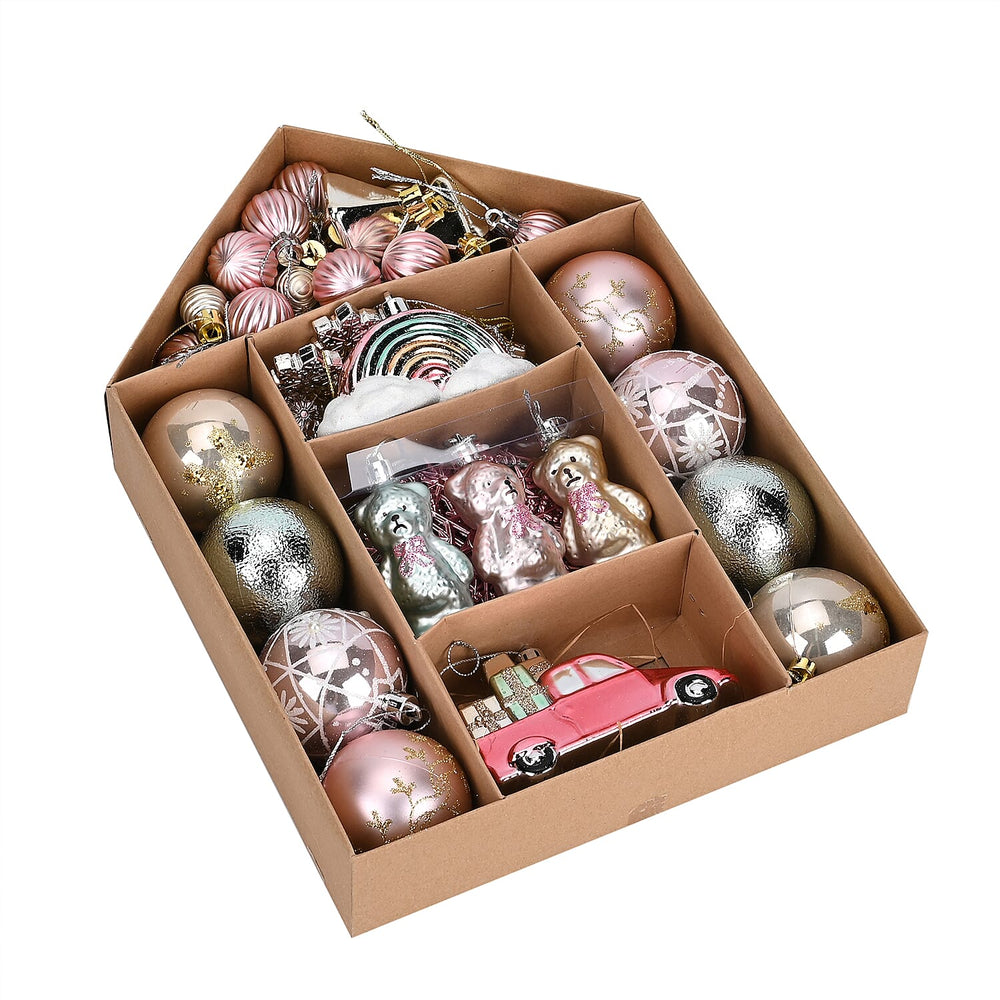 Christmas Ornaments - Set of 70