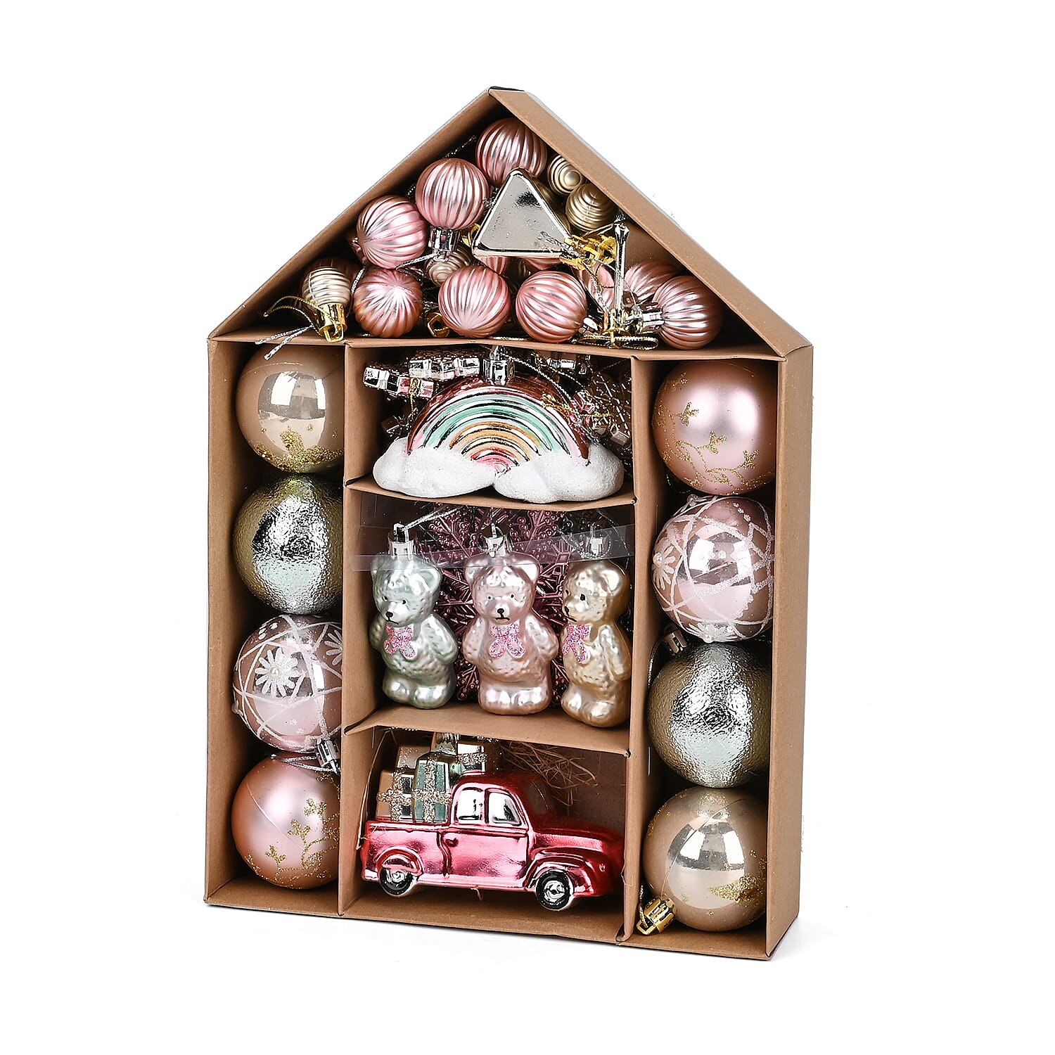 Christmas Ornaments - Set of 70