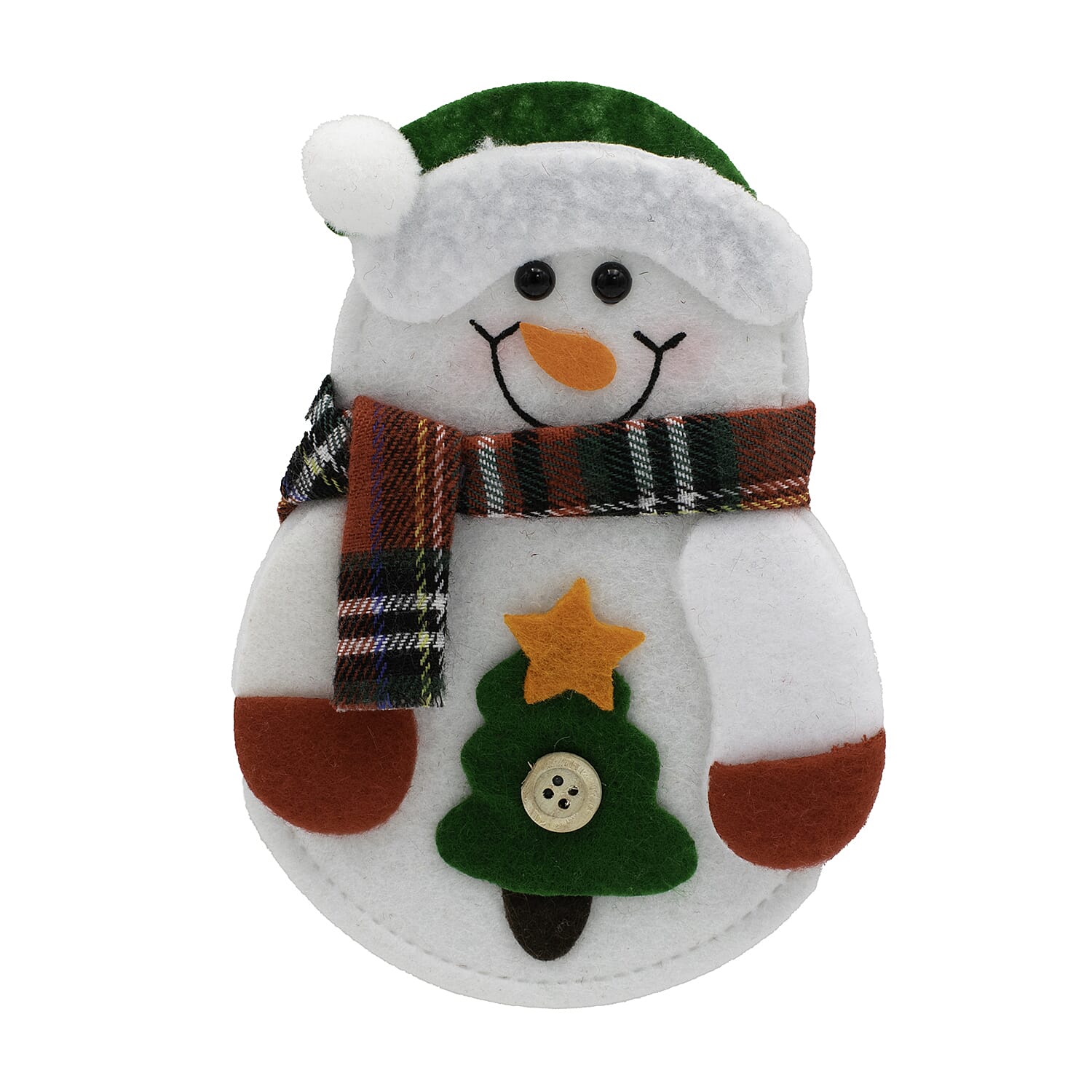 Pack of 4 Christmas Cutlery Cover (Size 13x10 cm) - Multi