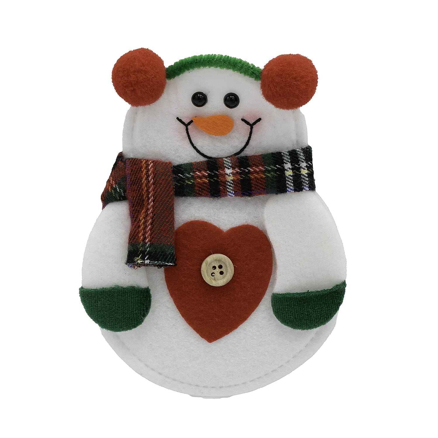 Pack of 4 Christmas Cutlery Cover (Size 13x10 cm) - Multi
