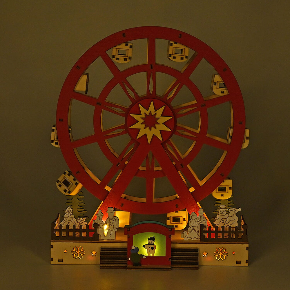 Christmas Ornament (Size 25x9x30 cm) - Red & Red