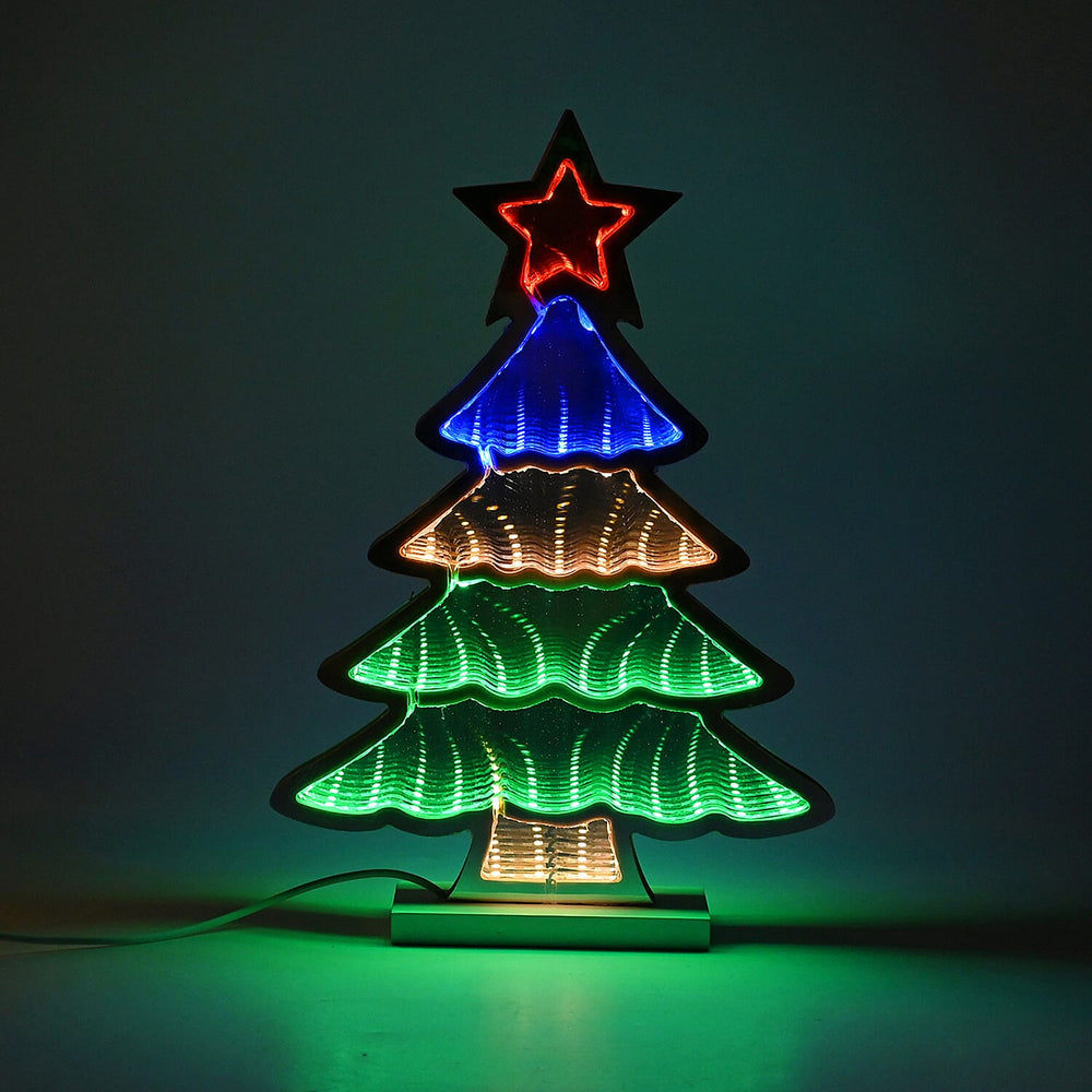 Infinity Mirror Light- Christmas Tree