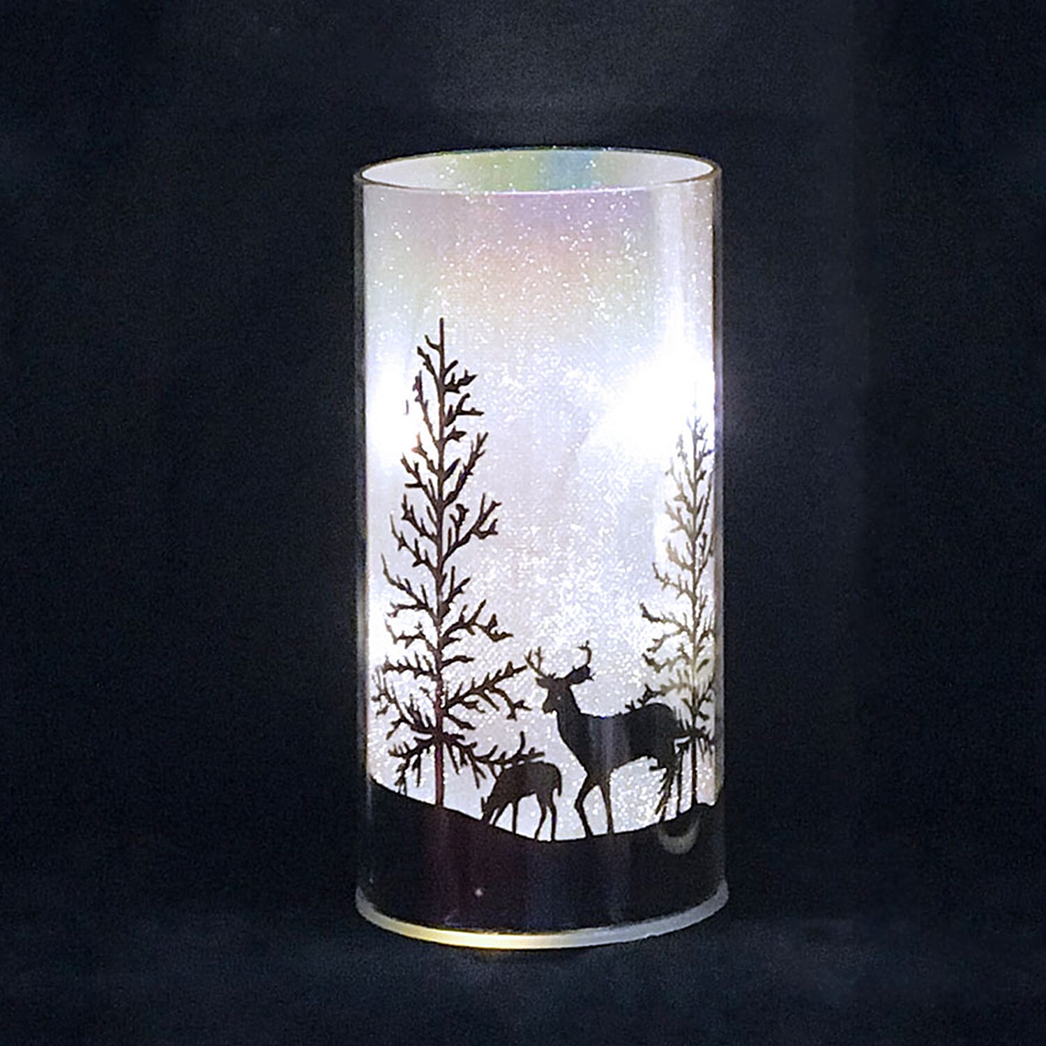 Deer Park Sparkler Decorative Accents (Large, 21x8.5cm) - White