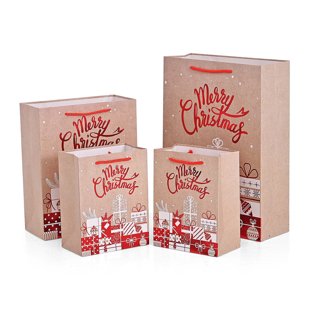 MOST POPULAR DEAL IS BACK -  SET OF 16 Christmas Paper Gift Bags