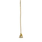 Animated Climbing Santa with Golden Pearls & Music (23 cm) Powered by 3 AA Batteries (not inc.) - Red & White