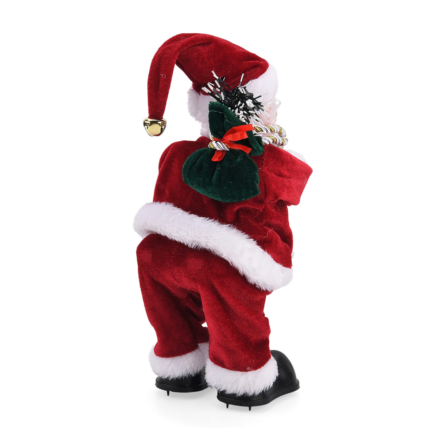 Dancing Santa with moving hips and festive music - Red & White