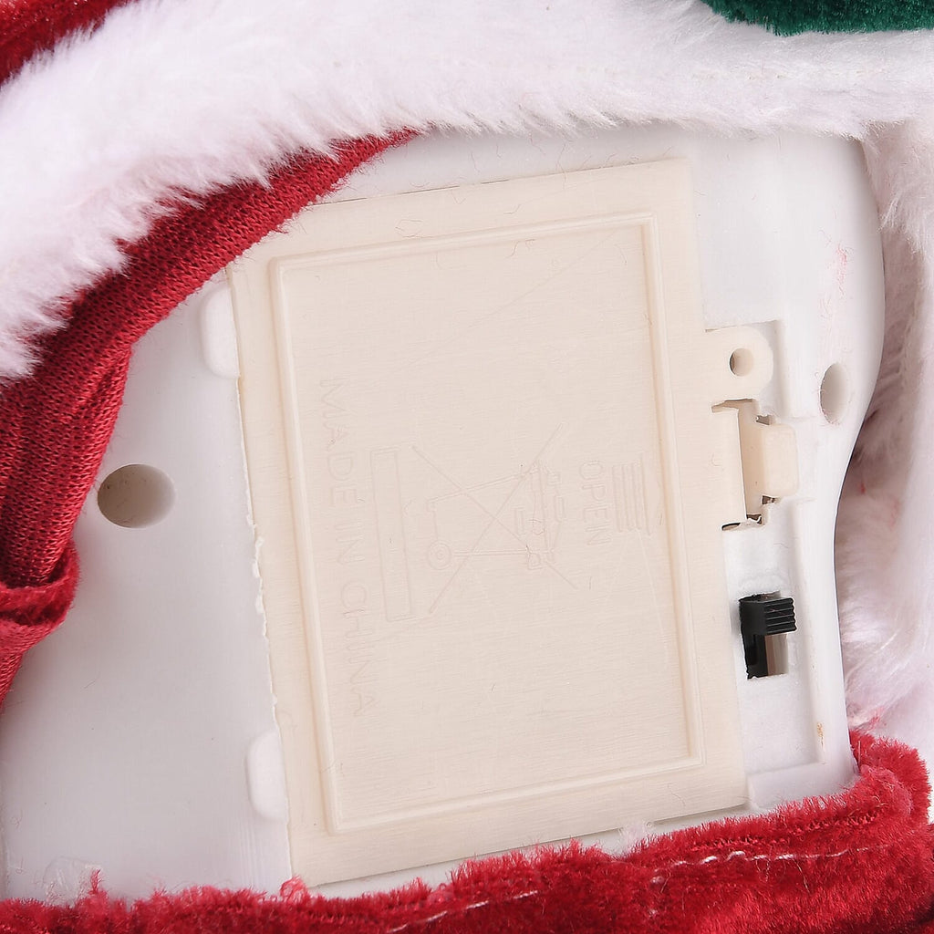 Dancing Santa with moving hips and festive music - Red & White