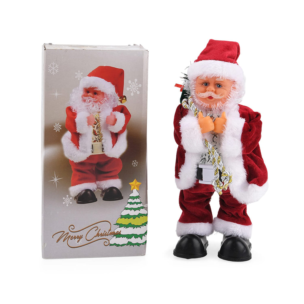 Dancing Santa with moving hips and festive music - Red & White
