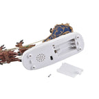 Christmas Santa Riding Sleigh with LED Warm Lights (3xAAA Battery- Not included)