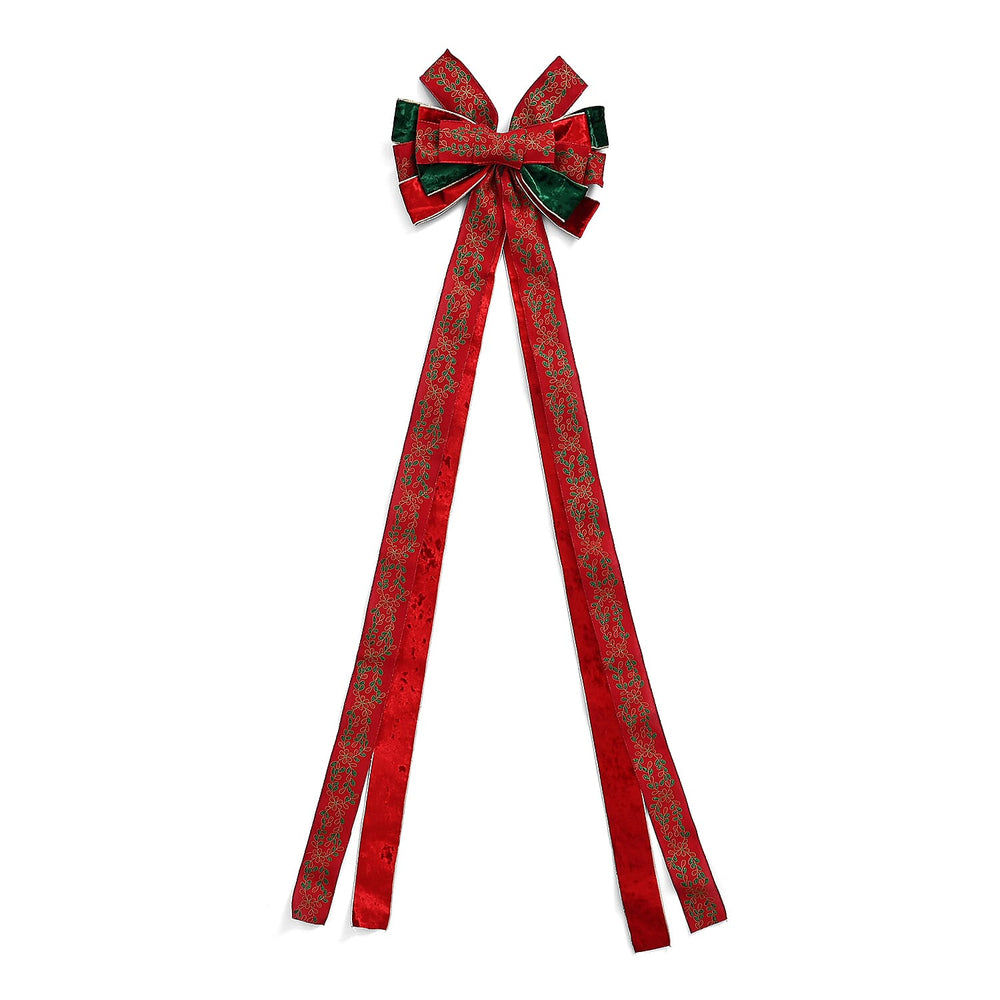 Christmas Ornament (Size - One Size) - Red Green & Gold