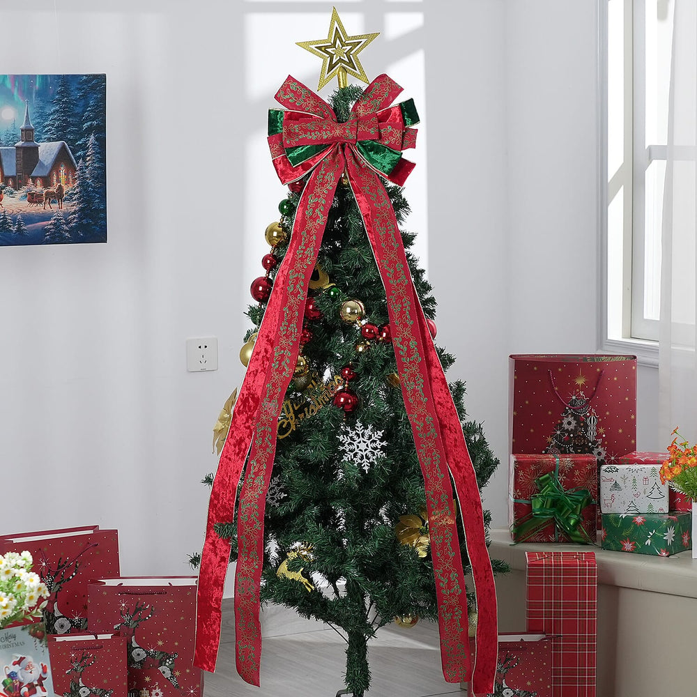 Christmas Ornament (Size - One Size) - Red Green & Gold