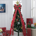 Christmas Ornament (Size - One Size) - Red Green & Gold