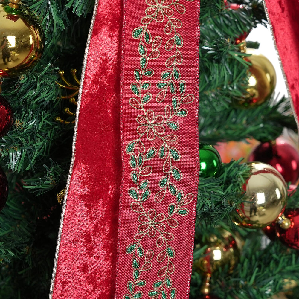 Christmas Ornament (Size - One Size) - Red Green & Gold
