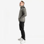 Christoper Knight - Fleece Lined Zip Through Cardigan (Size L) - Fawn