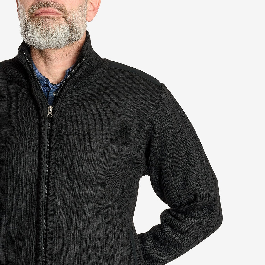 Christoper Knight - Fleece Lined Zip Through Cardigan