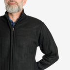 Christoper Knight - Fleece Lined Zip Through Cardigan