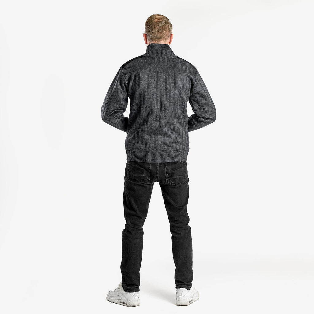 Christoper Knight - Fleece Lined Zip Through Cardigan