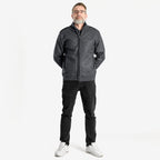 Christoper Knight - Fleece Lined Zip Through Cardigan