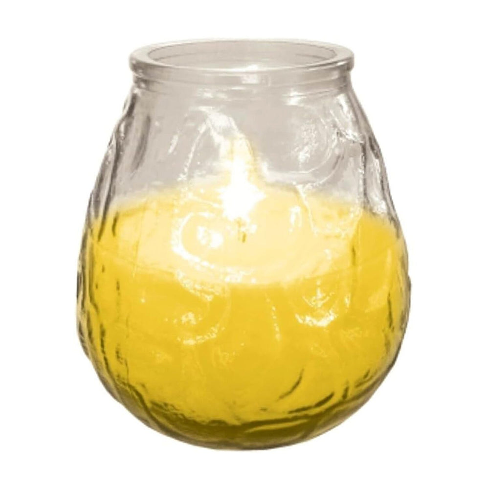 Citronella Glo Lites Candle 40 Hour Burn Time - Yellow