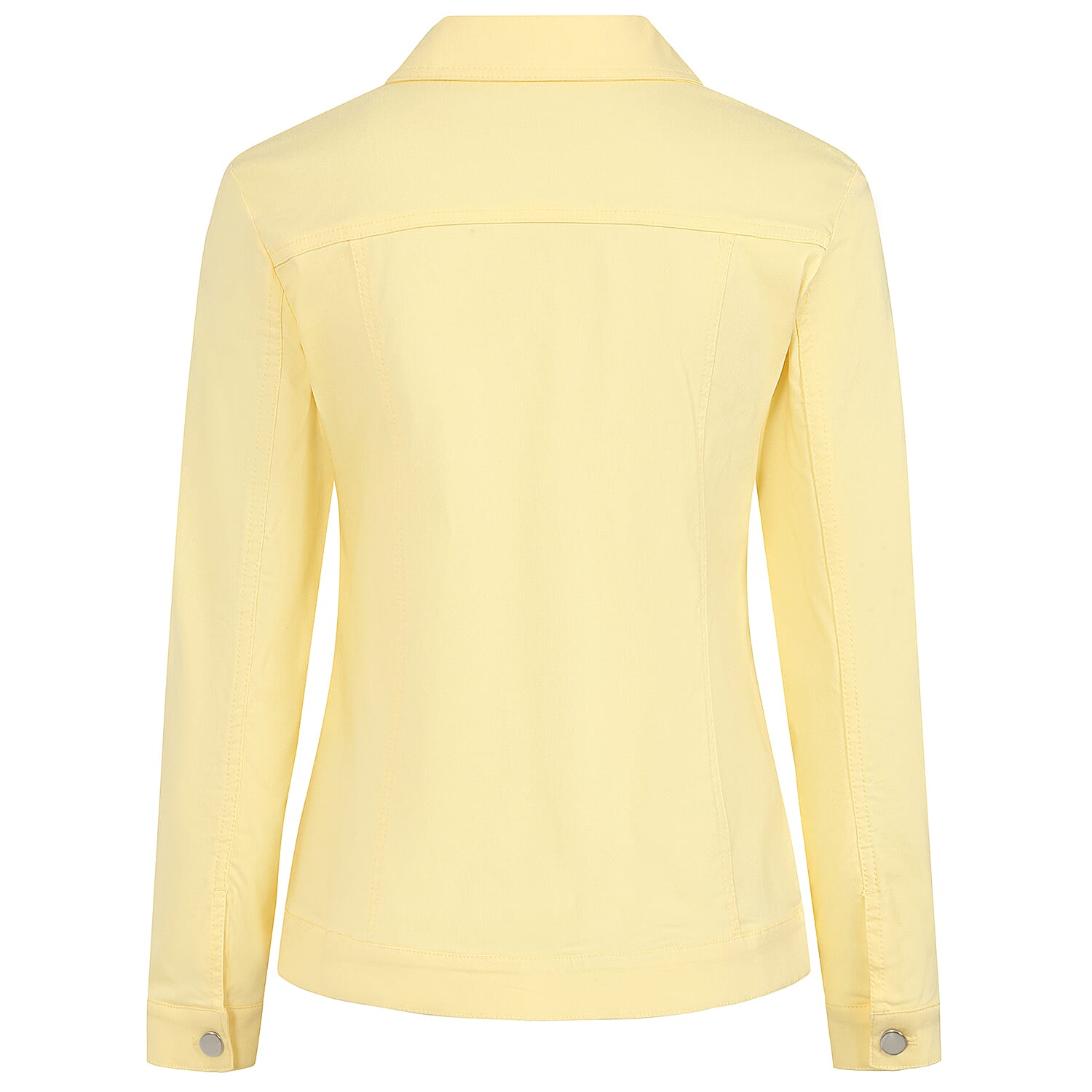 Classics Bengaline Style Stretch Jacket (Size 14) - Lemon