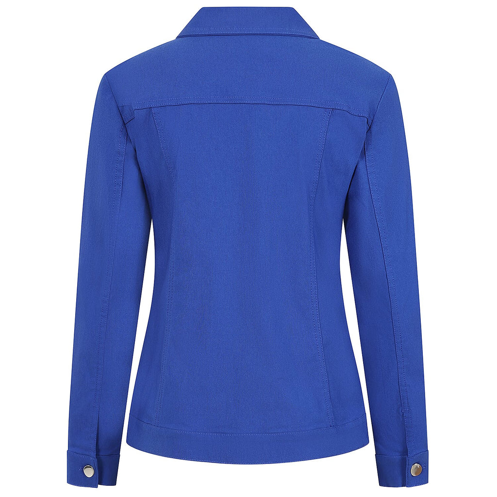 Classic BENGALINE Woven Jacket - Royal