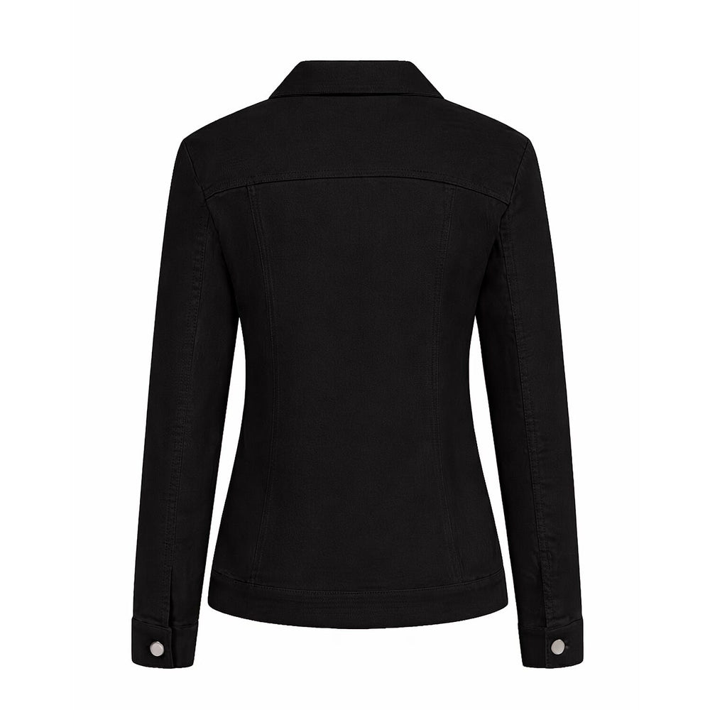 Classic Bengaline Stretch Jacket (Size 10) - Black