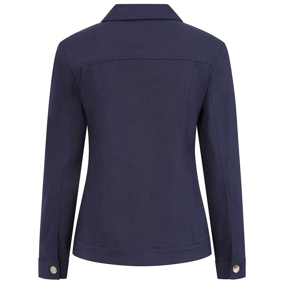 Classic BENGALINE Woven Jacket - Navy