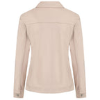 Classic BENGALINE Woven Jacket - Soft Almond