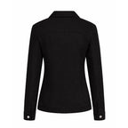 Classic Bengaline Stretch Jacket (Size 16) - Black