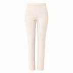 Classic Jean Style Stretch Trousers With 27 Inch Leg (Size 12) - Soft Almond
