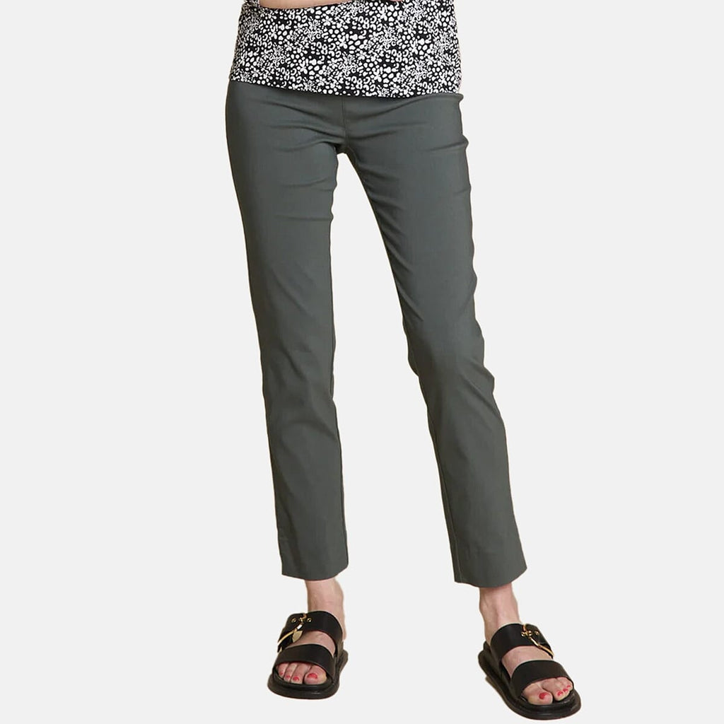 Classic High Waisted Stretch Jeans (Size 18) - Dark Khaki