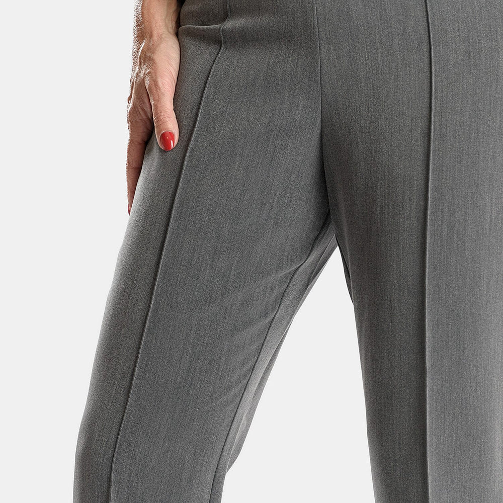 Classic Slim Leg Comfort Trouser (Size 12) - Grey