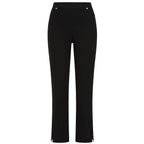 Classic High Waisted Stretch Jeans (Size 12) - Black