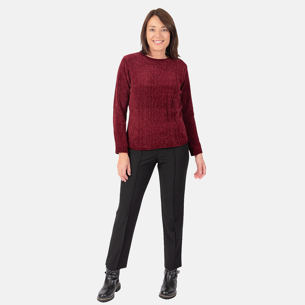 Classic  Jumper - Burgandy