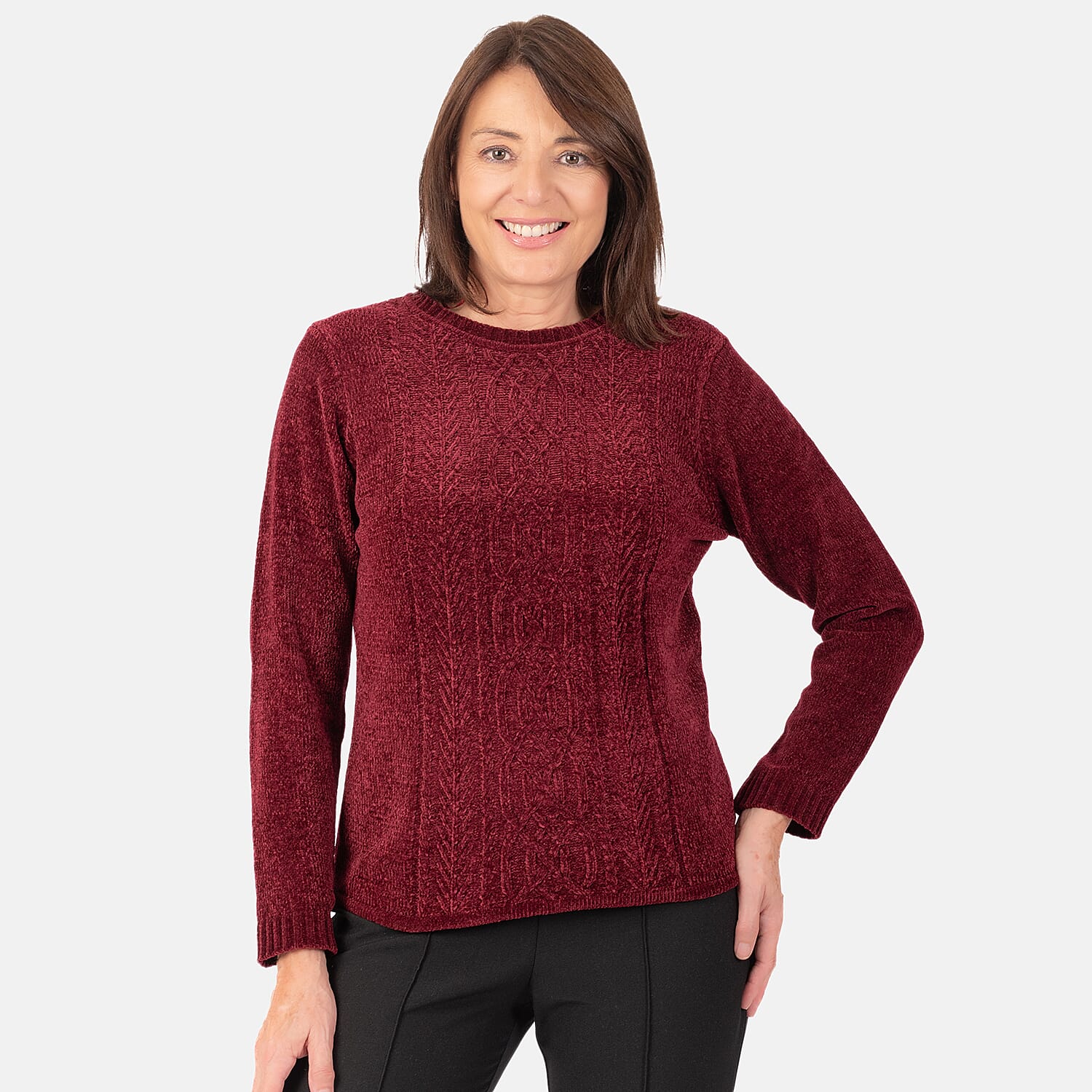 Classic  Jumper - Burgandy