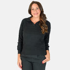Classic Knitted Jumper - Black