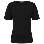 Classic Knitted TShirt  - Black