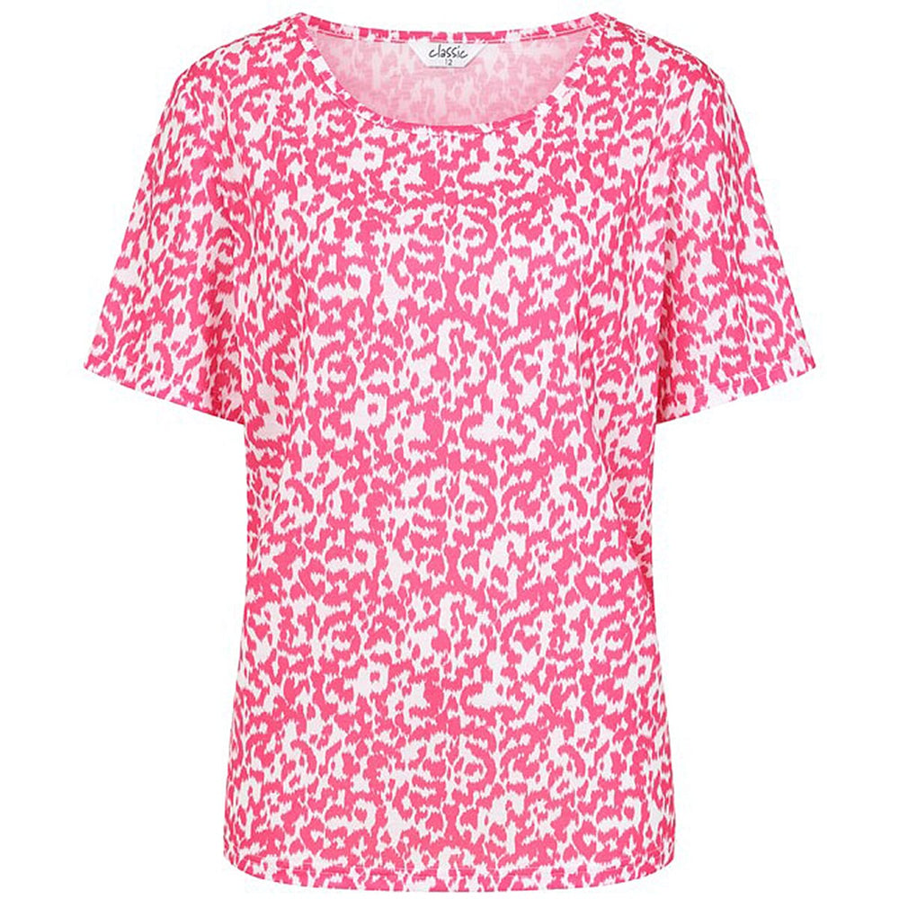 Classic Knitted TShirt (Size - 12) - Pink