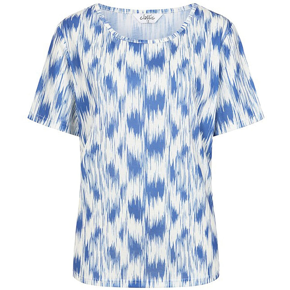 Classic Knitted TShirt (Size - 16) - Blue