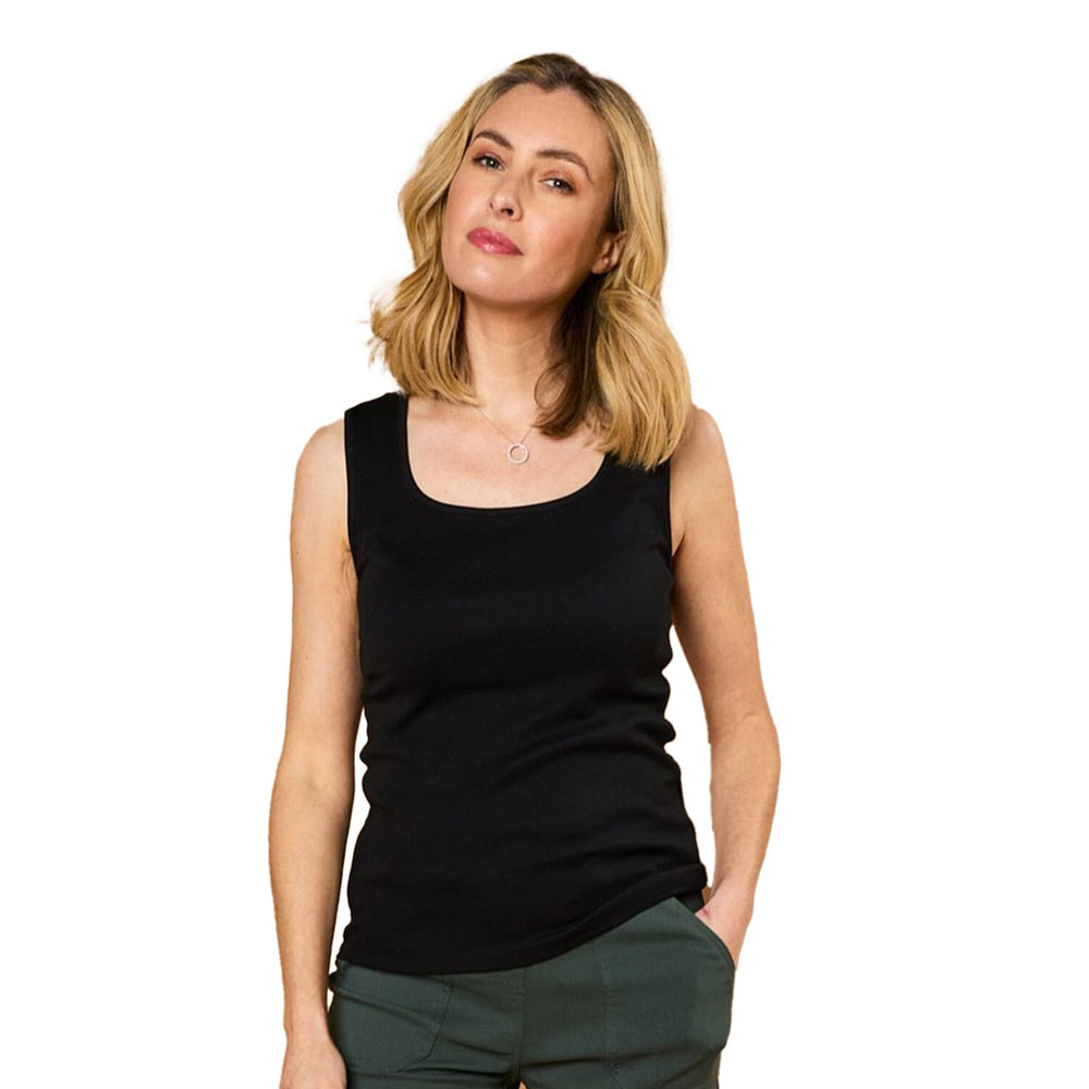 Classic Knitted Vest - Black