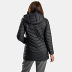 Classic Polyamide Coat - Black