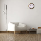 Classic Round PS Wall Clock (1xAA Battery not inc.) - Gold