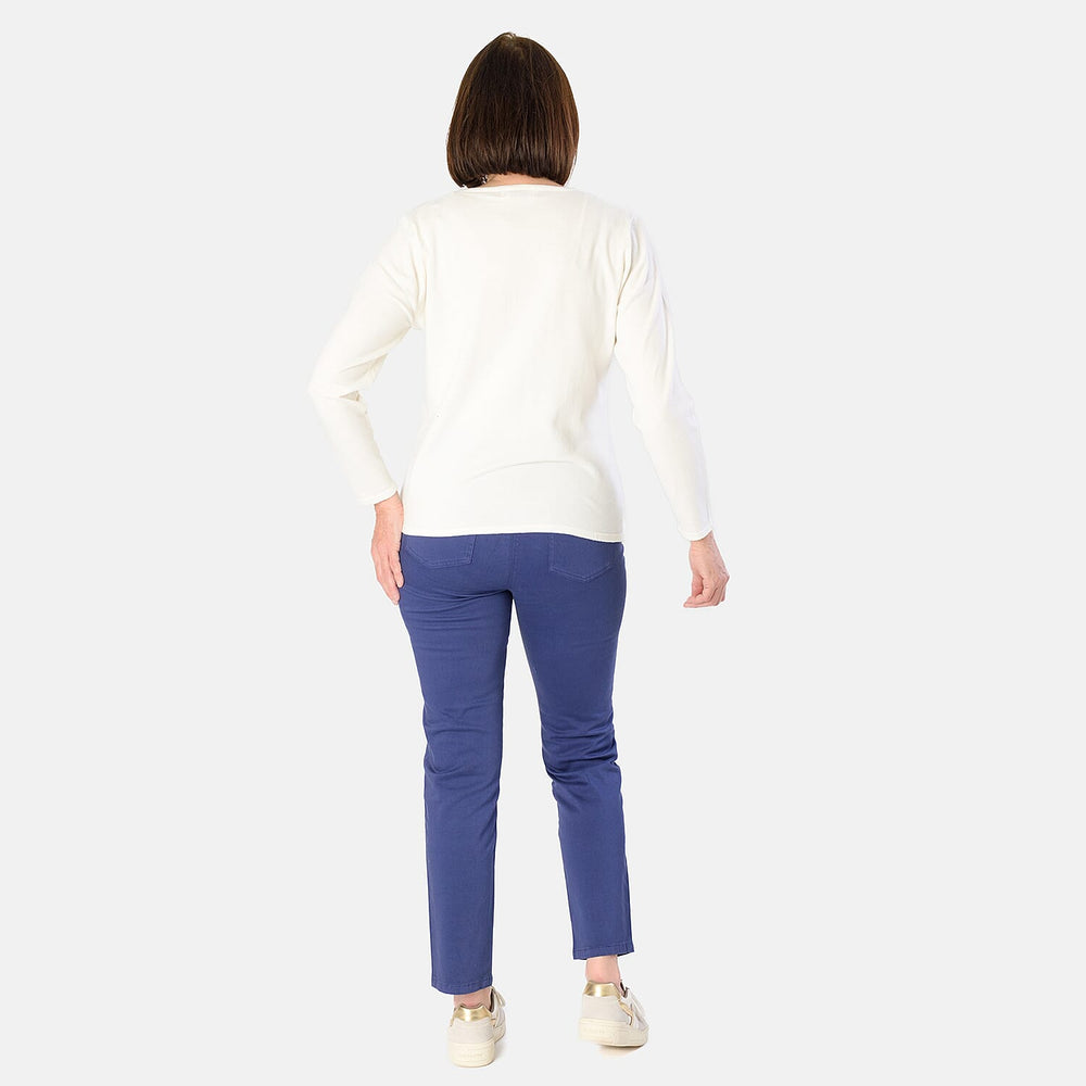 Classic  Jumper (Size - Large) - Ivory