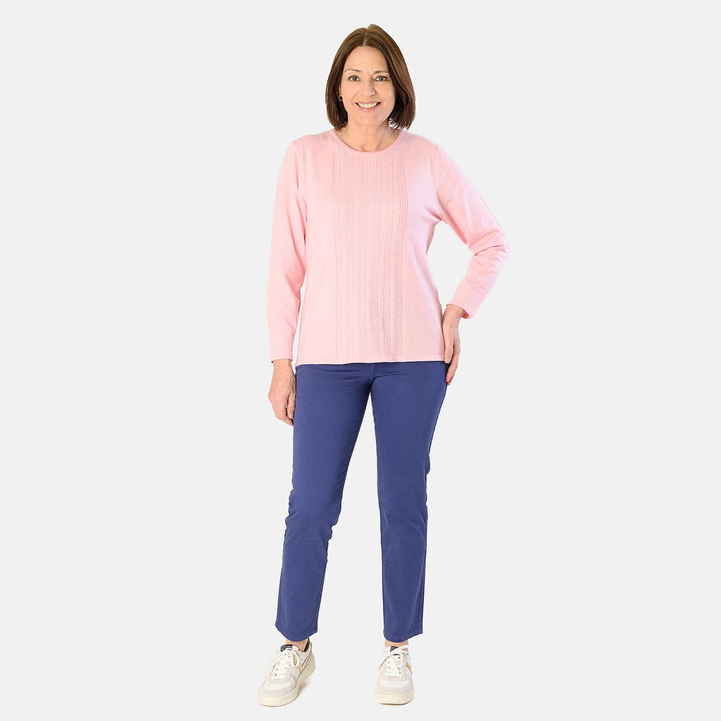 Classic  Jumper (Size - Large) - Pink