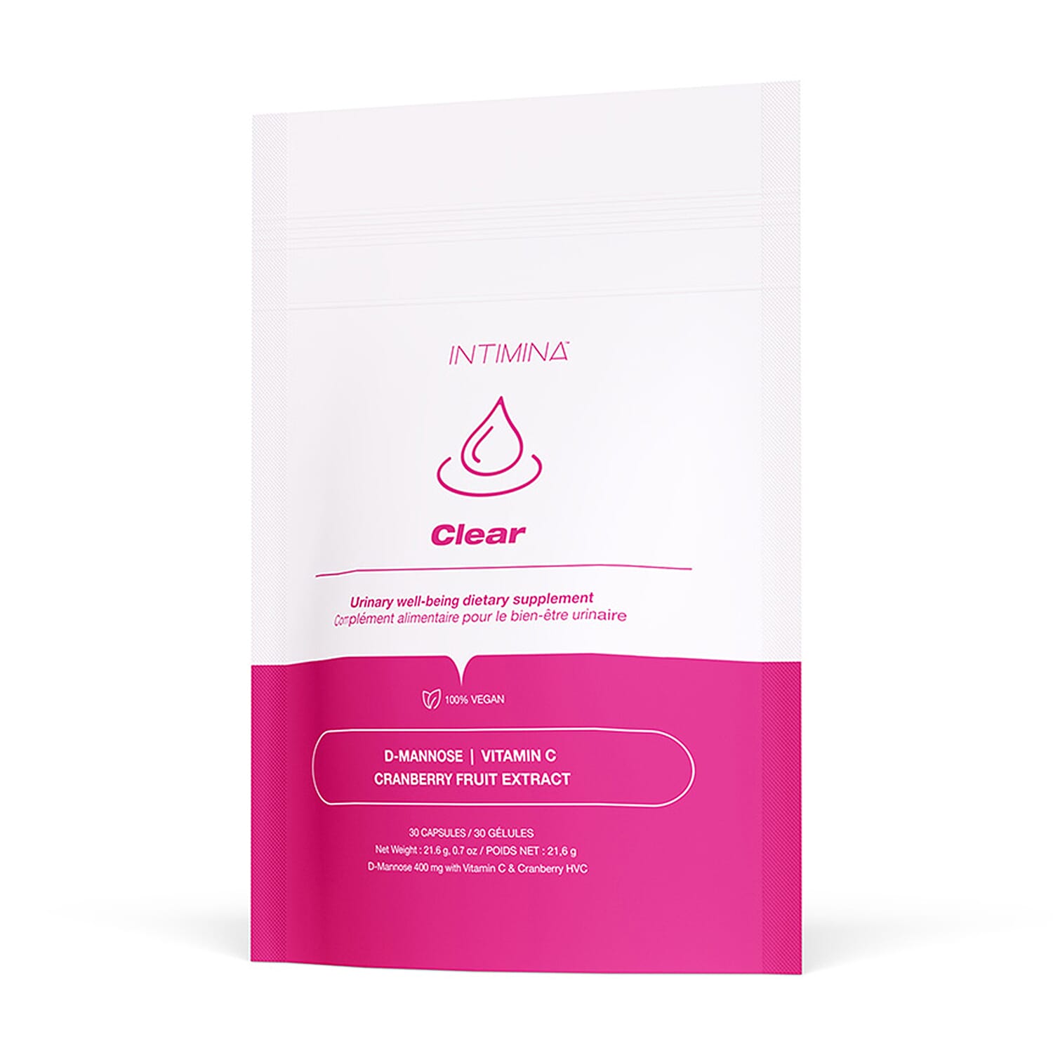 Intimina Clear Supplement Exp Date 11-2025