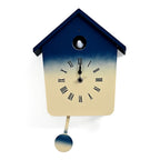 Modern Cuckoo Wall Clock with Pendulum – Singing Bird with Night Silent Mode