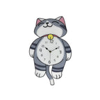 Clock (Size - One Size) - Brown & White