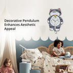 Clock (Size - One Size) - Brown & White